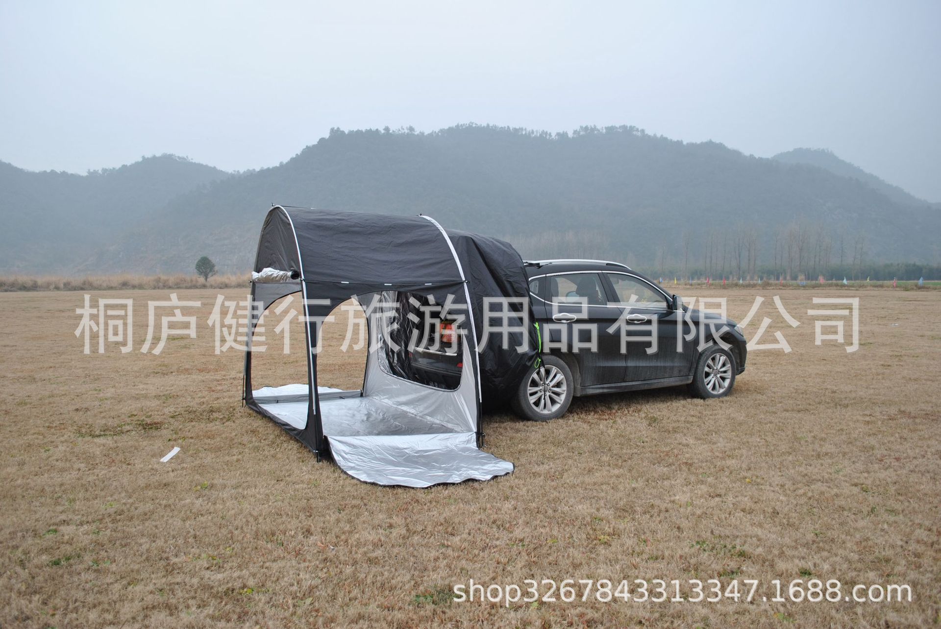 Cheap Goat Tents Outdoor Car Trunk Tent Sunshade Rainproof Tailgate Shade Awning Tent For SUV Car Self Driving Tour Barbecue Camping Tool   